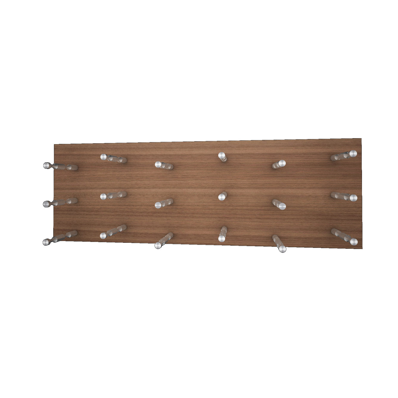 42" x 14" Horizontal Wood Wine Panel