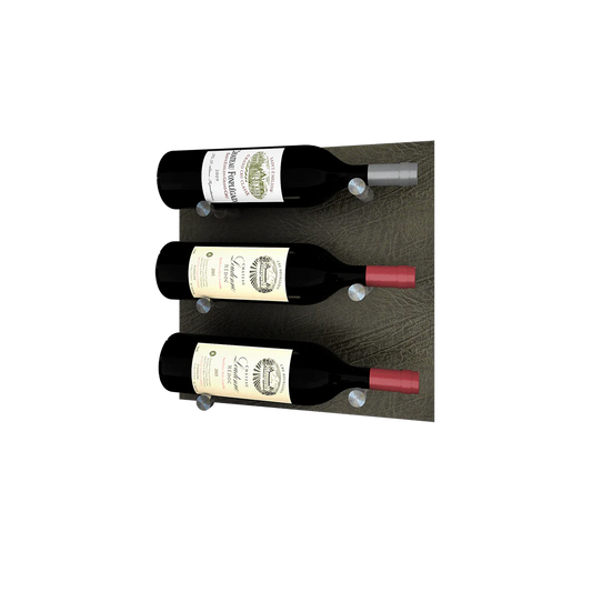 14" x 14" EcoDomo Leather Wine Panel